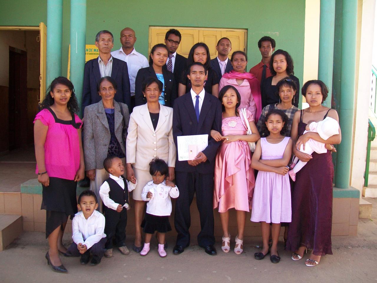 Famille de Yves & Lalaina 2012